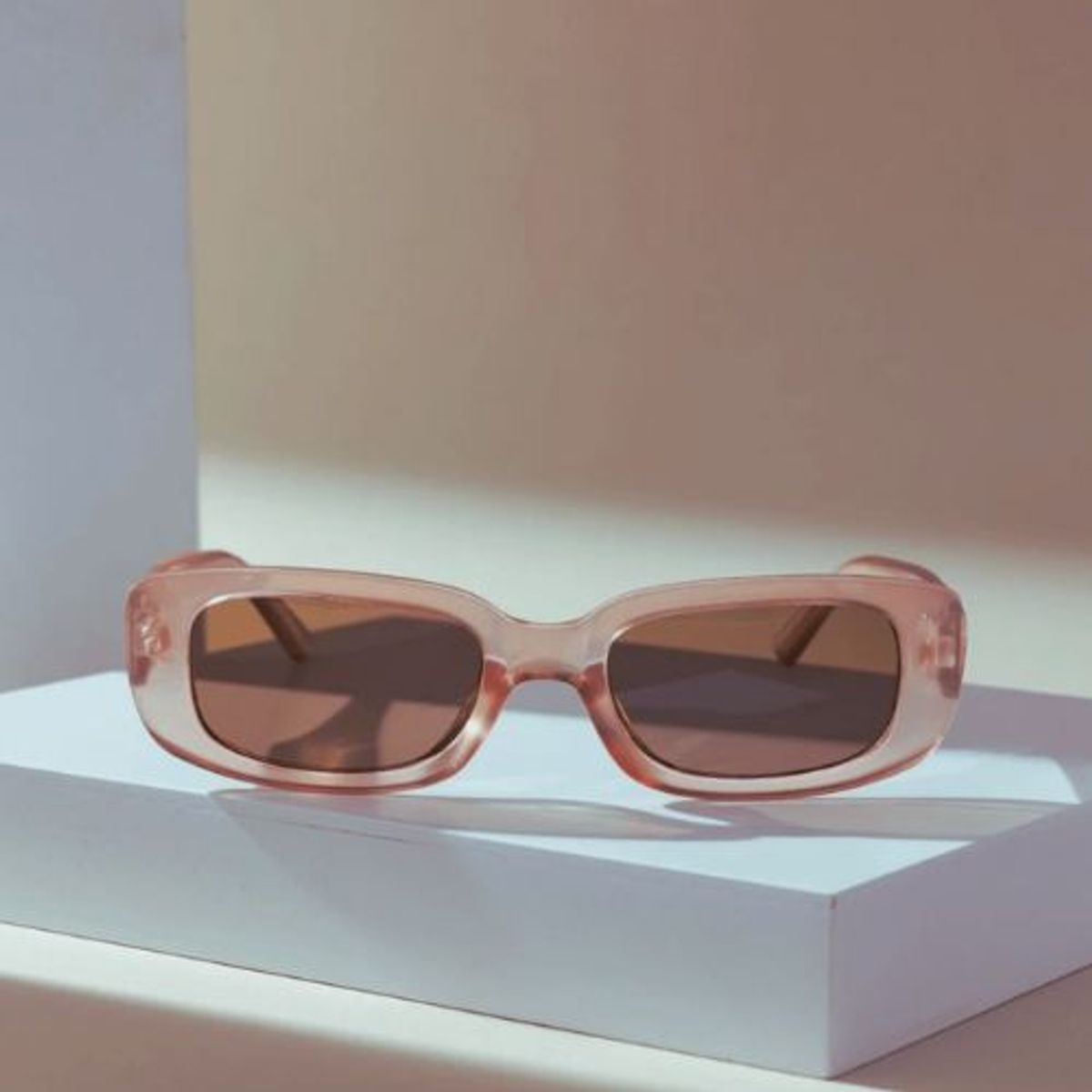 GENERICO - Gafas o lentes  de sol clasicas modelo retro color Rosado