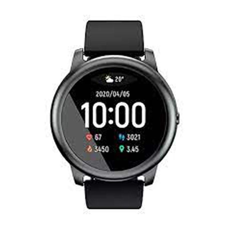 HAYLOU - Reloj inteligente Haylou LS05 Solar IP68 Bluetooth Negro