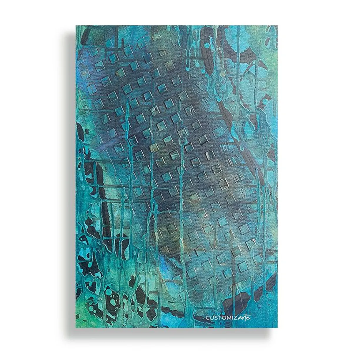 KUSTOMIT - Cuadro Decorativo Aluminio 20x30 - Fuerza