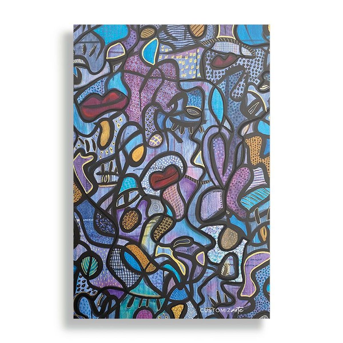 KUSTOMIT - Cuadro Decorativo Aluminio 20x30 - Espíritu