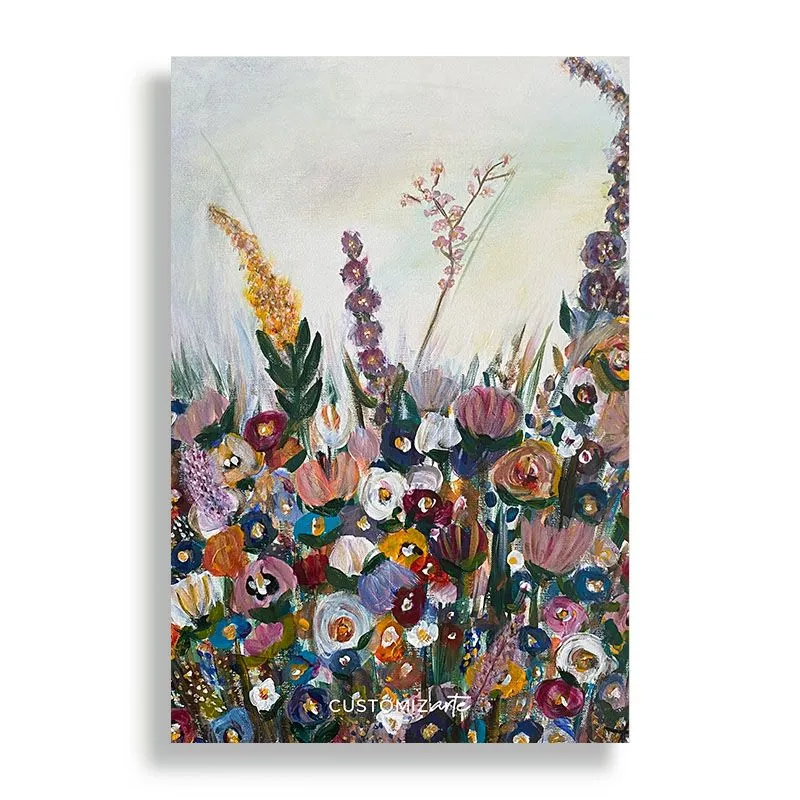 KUSTOMIT - Cuadro Decorativo Aluminio 20x30 - Campo