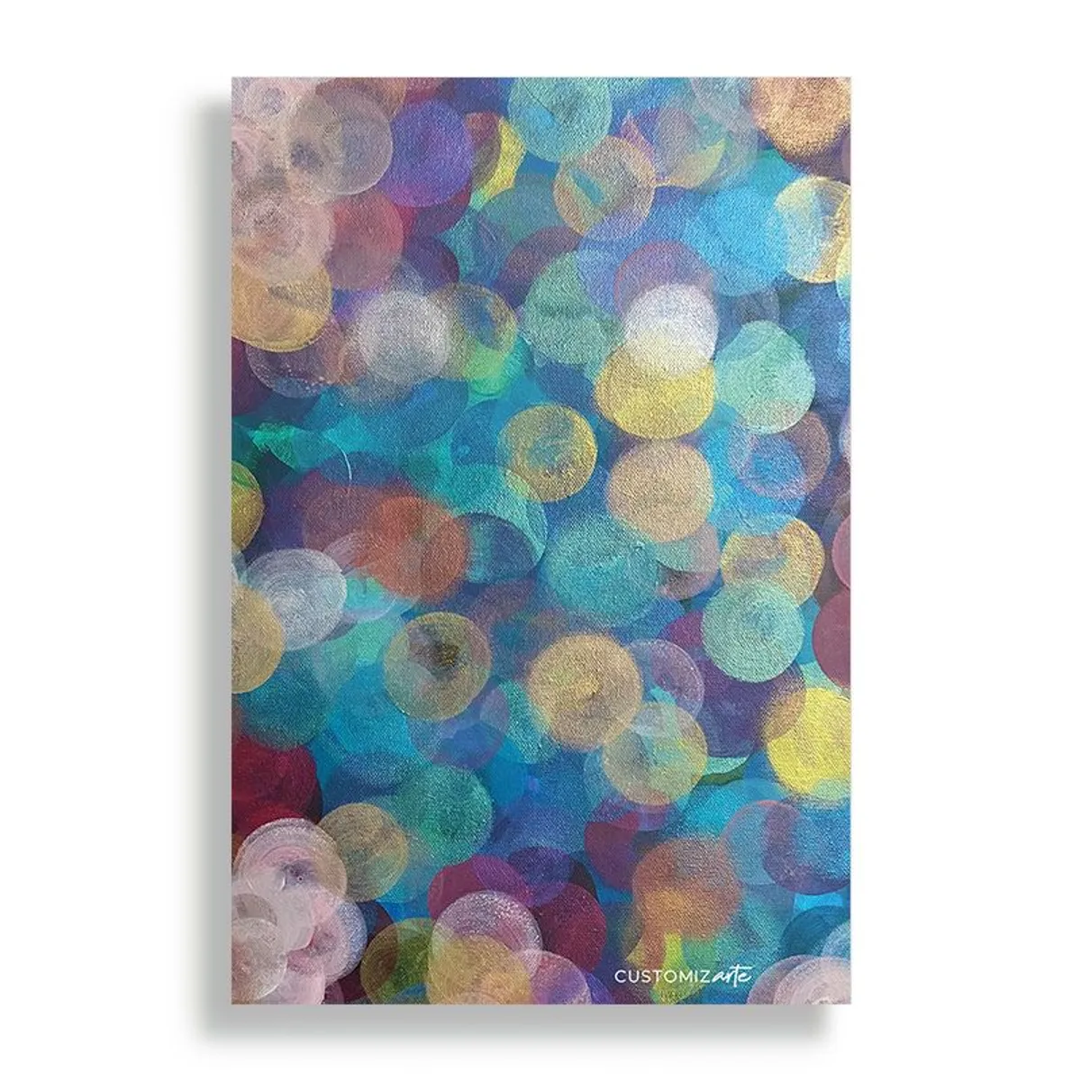 KUSTOMIT - Cuadro Decorativo Aluminio 20x30 - Giros