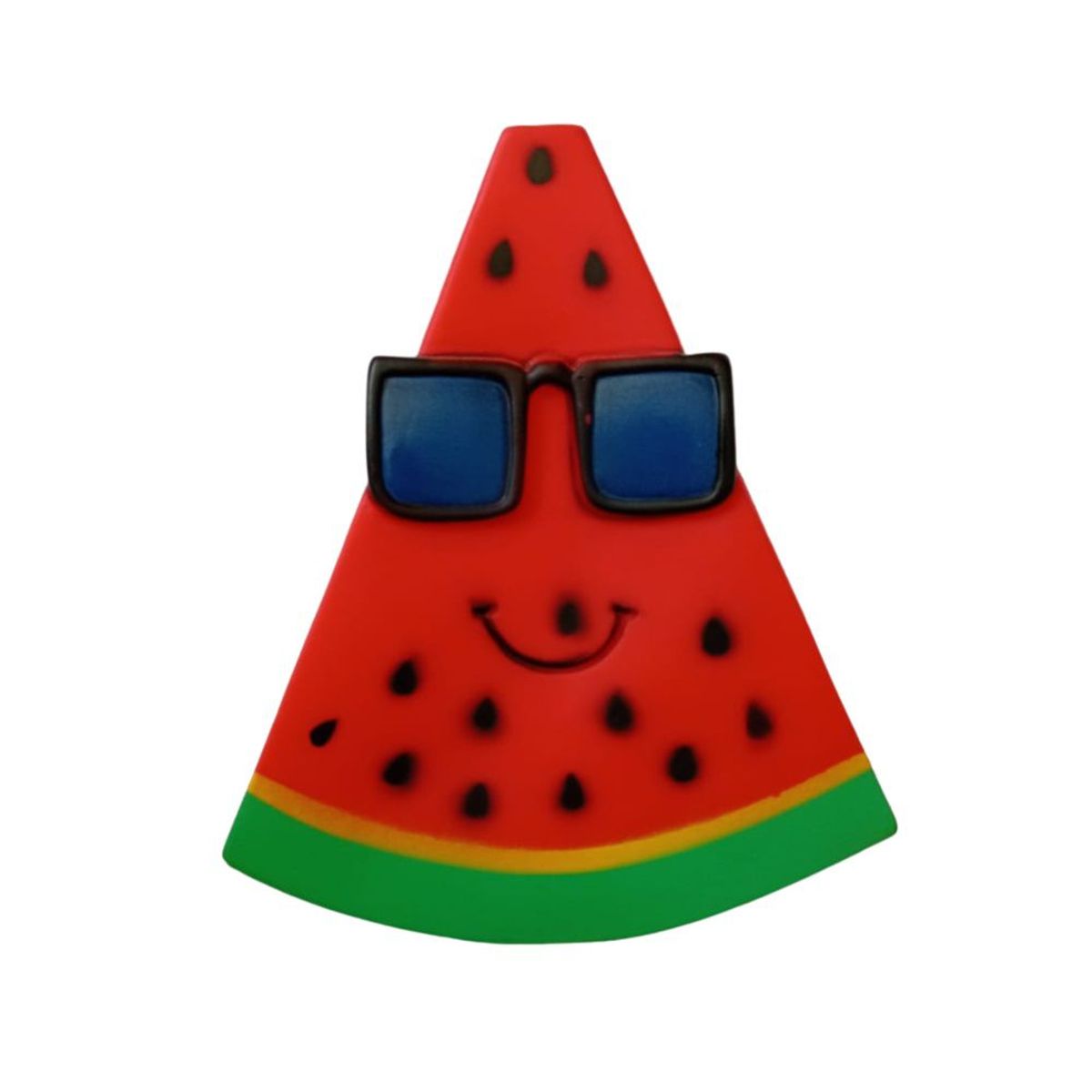 GENERICO - Juguete de goma para perros sandia con sonido