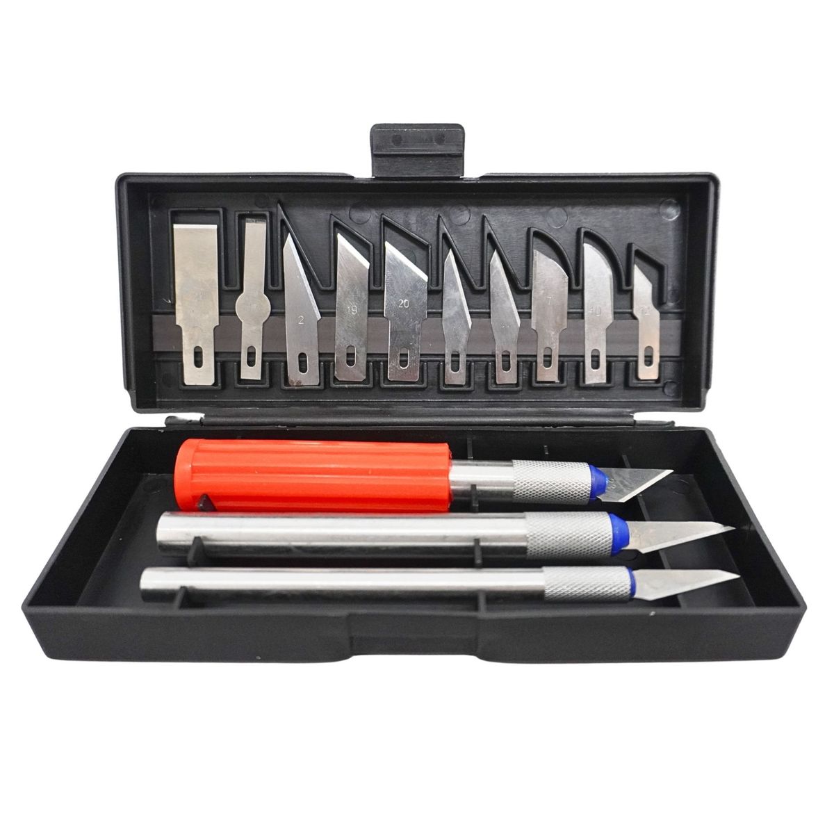 UYUSTOOLS - Juego cutter precisión cuchilla exacto tipo bisturí 13piezas Uyustools
