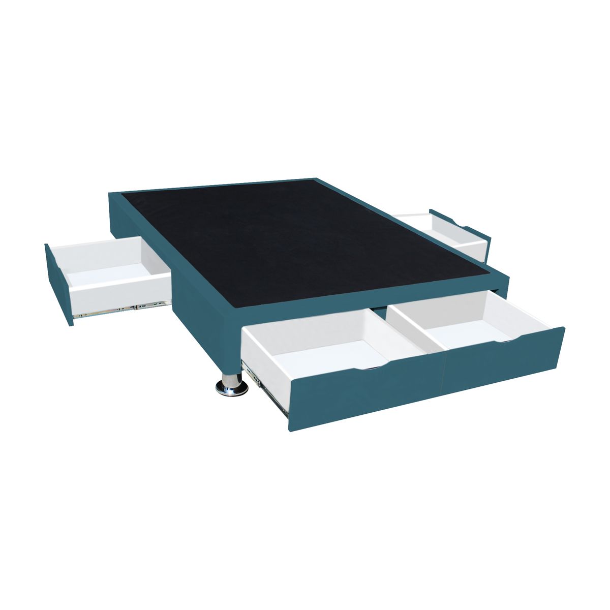 BARAKA HOME - Base de Cama Villach 1.5 Plz - Cobalto