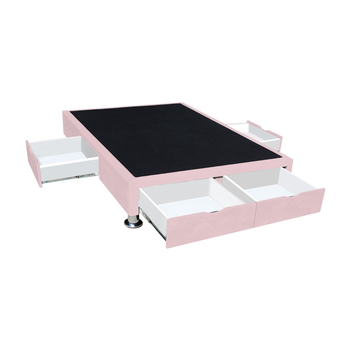 BARAKA HOME - Base de Cama Villach 1.5 Plz - Rosado