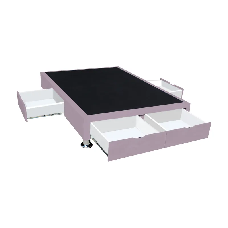 BARAKA HOME - Base de Cama Villach 1.5 Plz - Lila