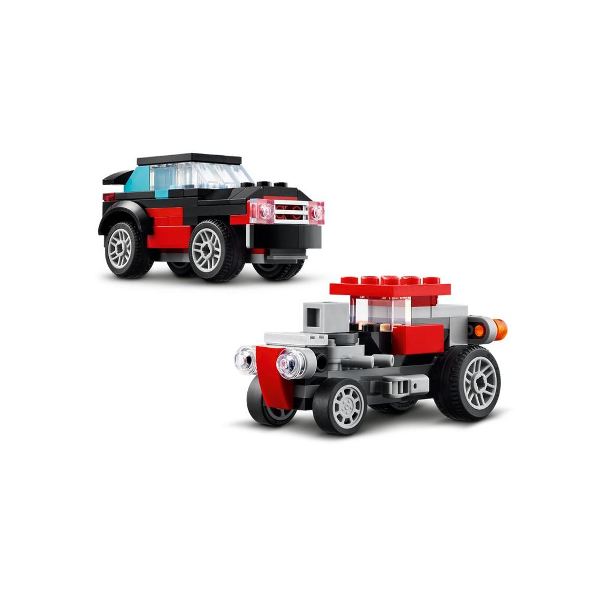 LEGO - LEGO 31146 Camión Plataforma con Helicóptero