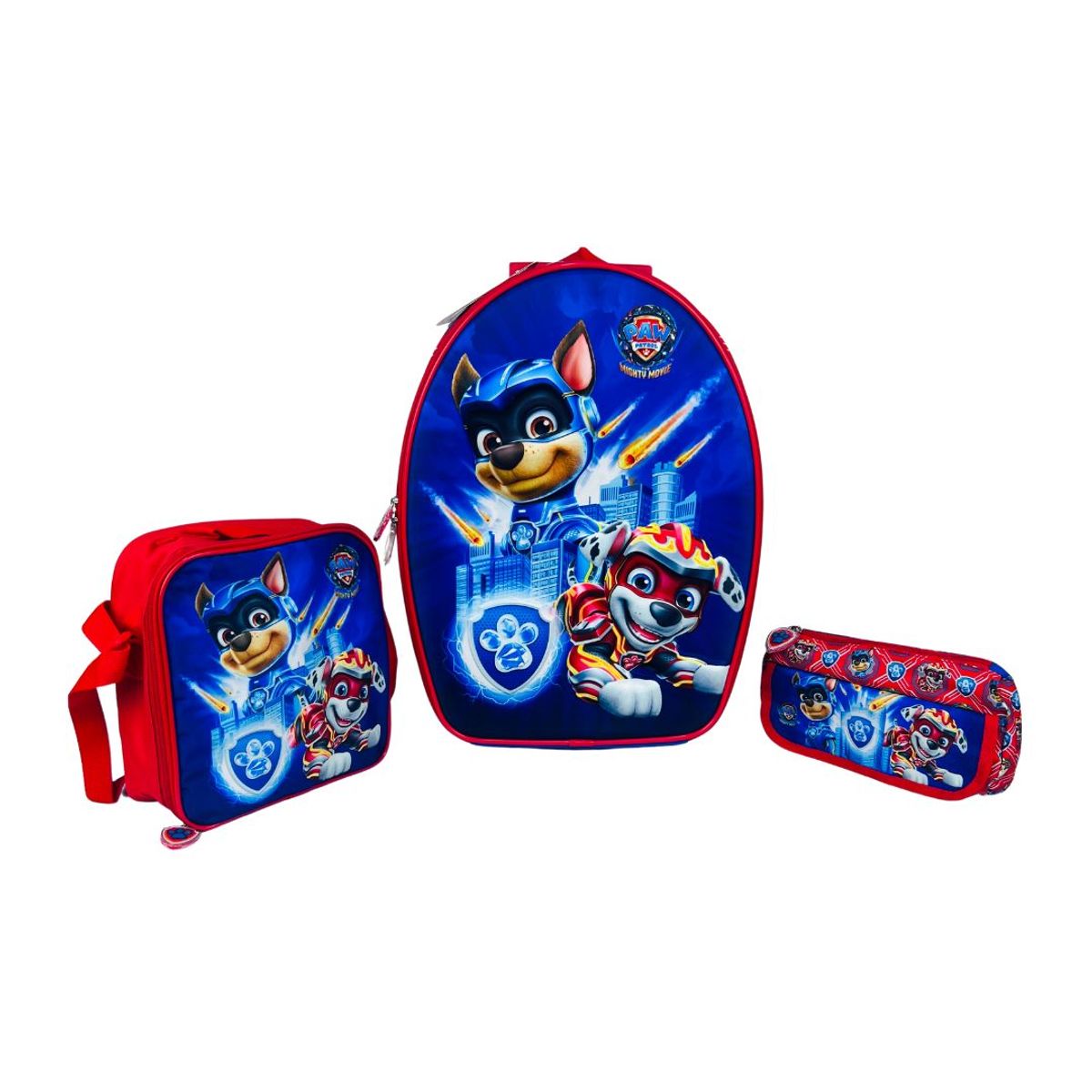 SCOOL - MOCHILA  3 EN 1 DE 2 RUEDAS PAW PATROL