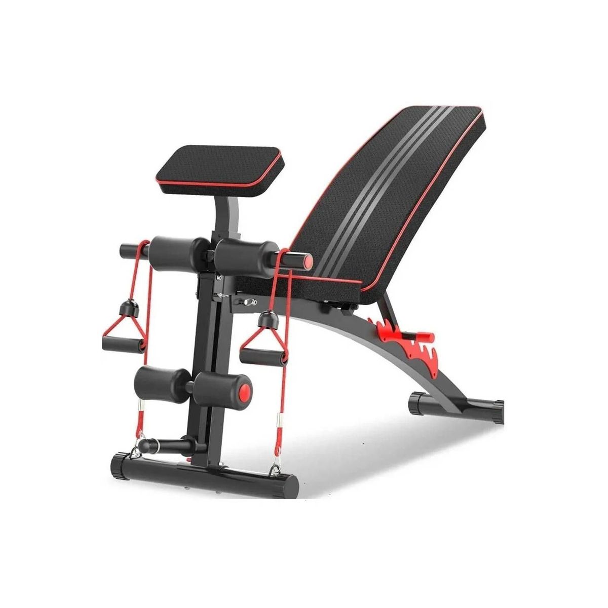 UNIVERSAL - Banca Libre Regulable de Pesas Multiple Predicador 1208