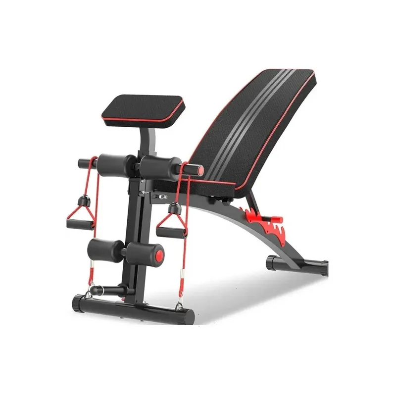 UNIVERSAL - Banca Libre Regulable de Pesas Multiple Predicador 1208