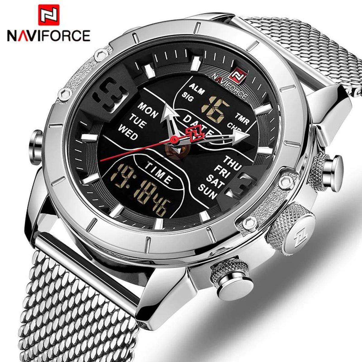 NAVIFORCE - Reloj Naviforce Acero Plateado NAV-1