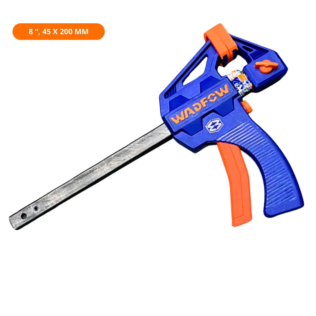 GENERICO - Prensa rapida auto ajustable 8" Pack 4 unidades Wadfow