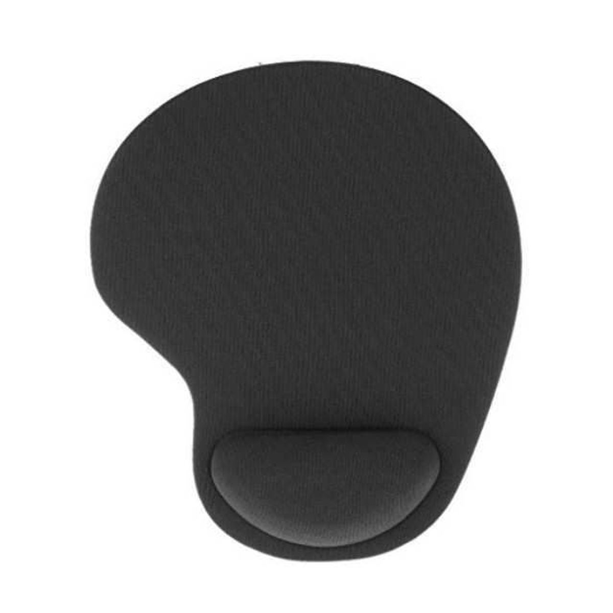 GENERICO - MOUSE PAD ERGONOMICO CON ALMOHADILLA NEGRO