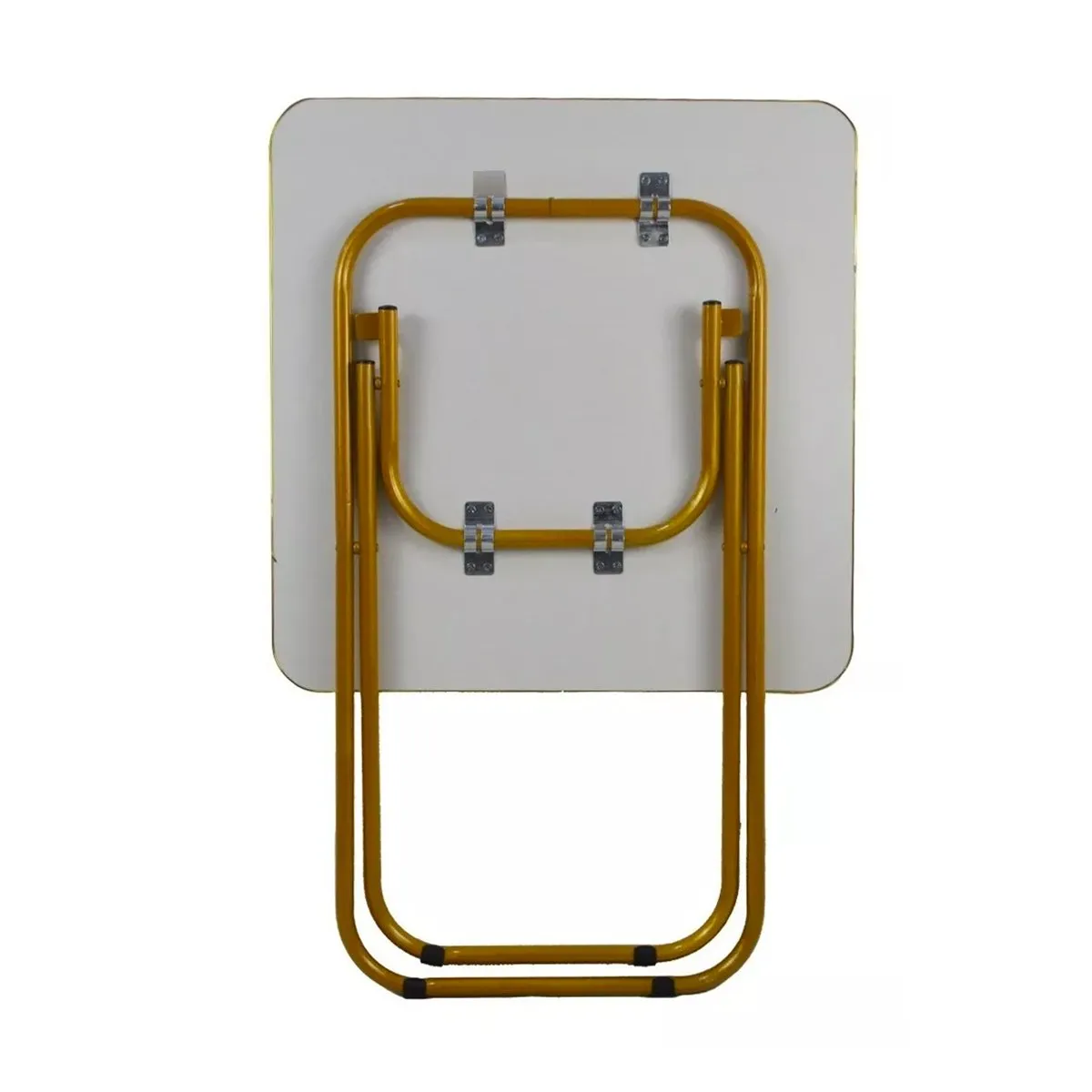 GENERICO - Mesa Mesita Blanca Plegable Multiuso 60cm Dormitorio Sala Playa Blanca