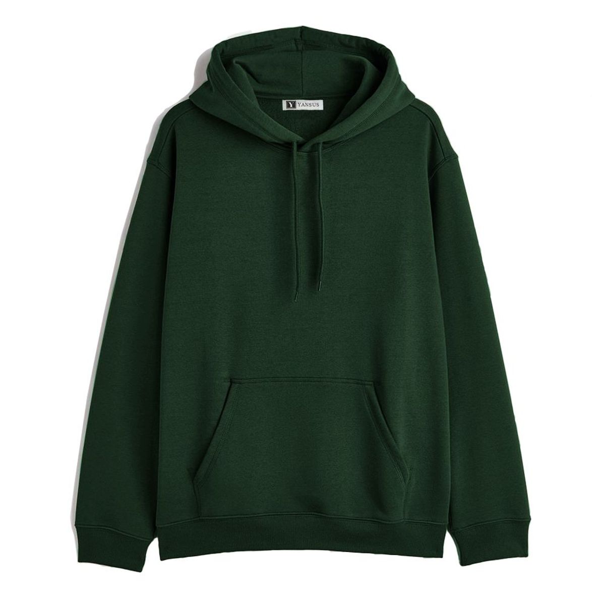 YANSUS - Polera Hombre Yansus Verde Militar Color Entero