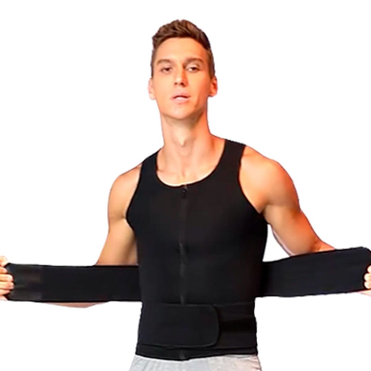 GENERICO - CHALECO DOBLE AJUSTE NEOPRENO DE HOMBRE