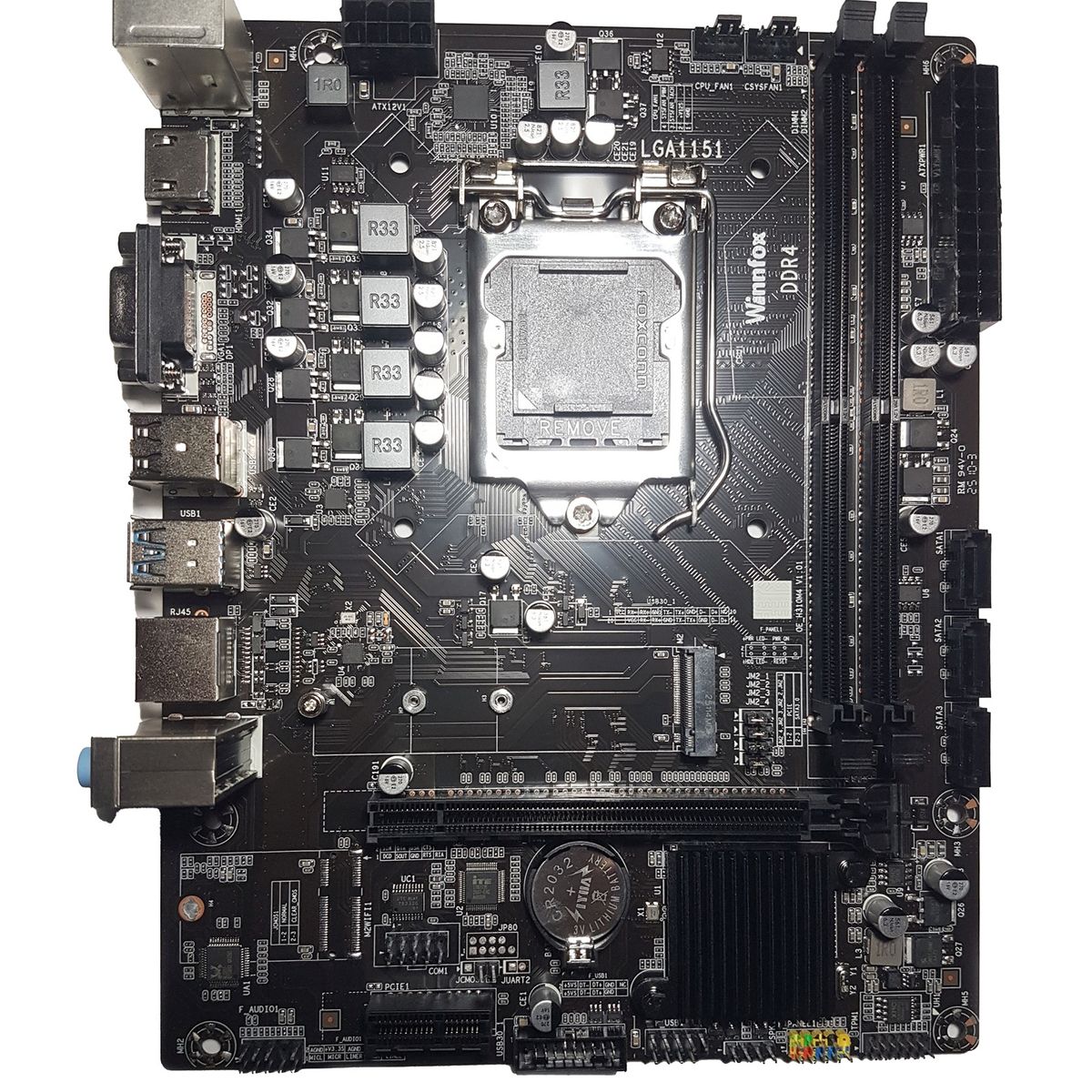 OEM - Placa Madre Winnfox H310 Para Intel 8va Y 9na Gen Lga1151