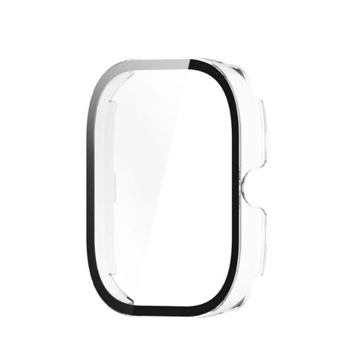 GENERICO - Bumper con Vidrio incorporado para Redmi Watch 4 - Transparente