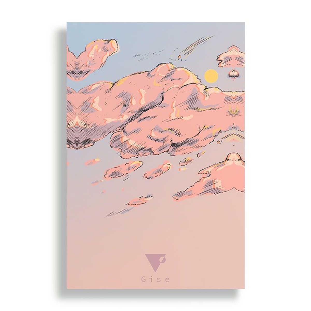 KUSTOMIT - Cuadro Decorativo Aluminio 20x30 - Serendipia