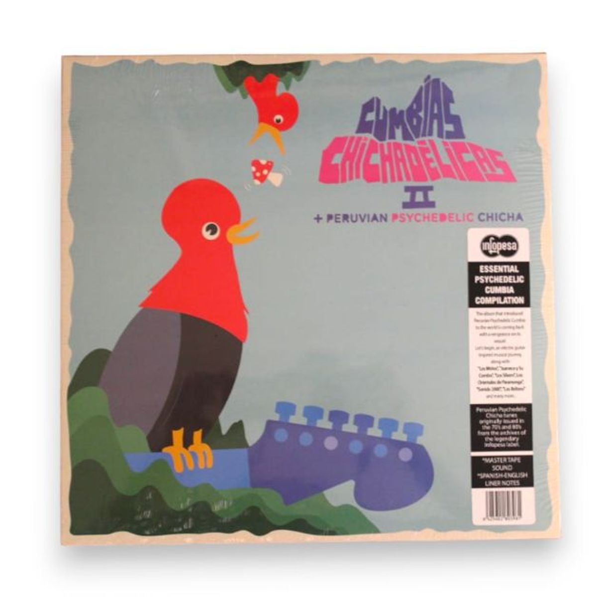 GENERICO - Disco de Vinilo negro Cumbias Chichadélicas II