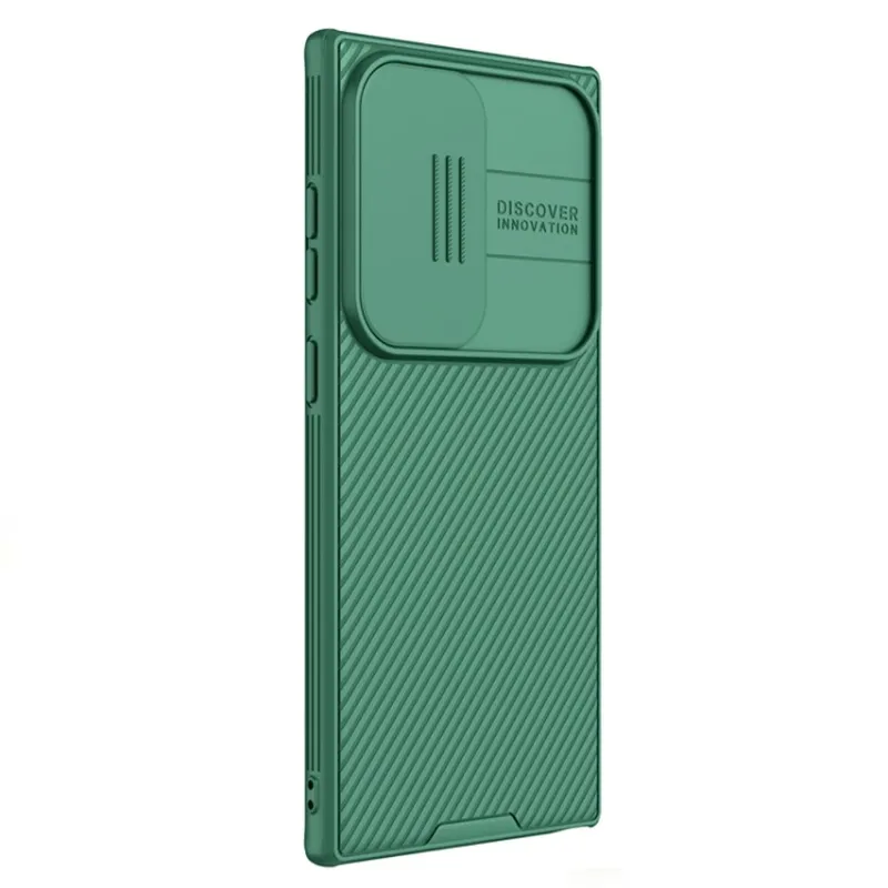 NILLKIN - Case Funda Para Samsung S24 Ultra Nillkin Camshield Pro Verde