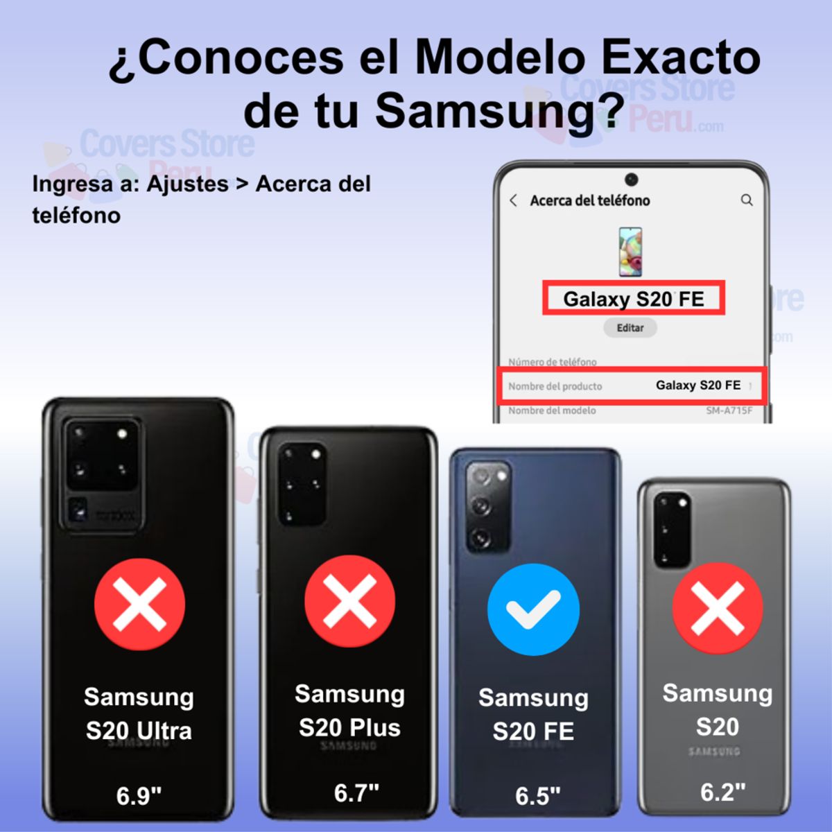 GENERICO - Funda Case para Samsung S20 FE Flip Cover Azul Antishock Resistente