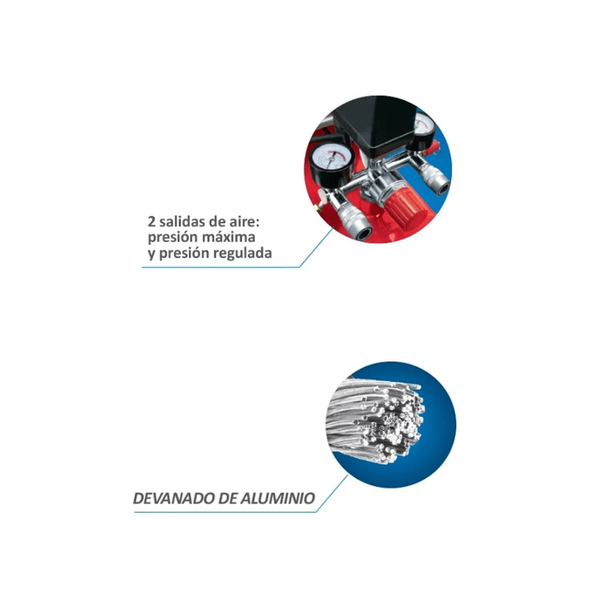 AKSI - Compresor Aksi de 25 litros Semi Pro