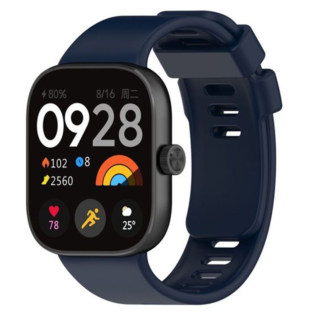 GENERICO - Correa Silicona para Xiaomi Redmi Smart Watch 4 Azul