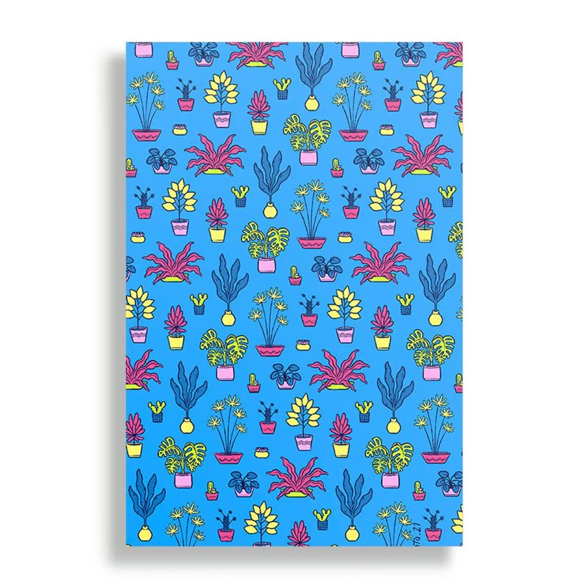 KUSTOMIT - Cuadro Decorativo Aluminio 20x30 - Plantas