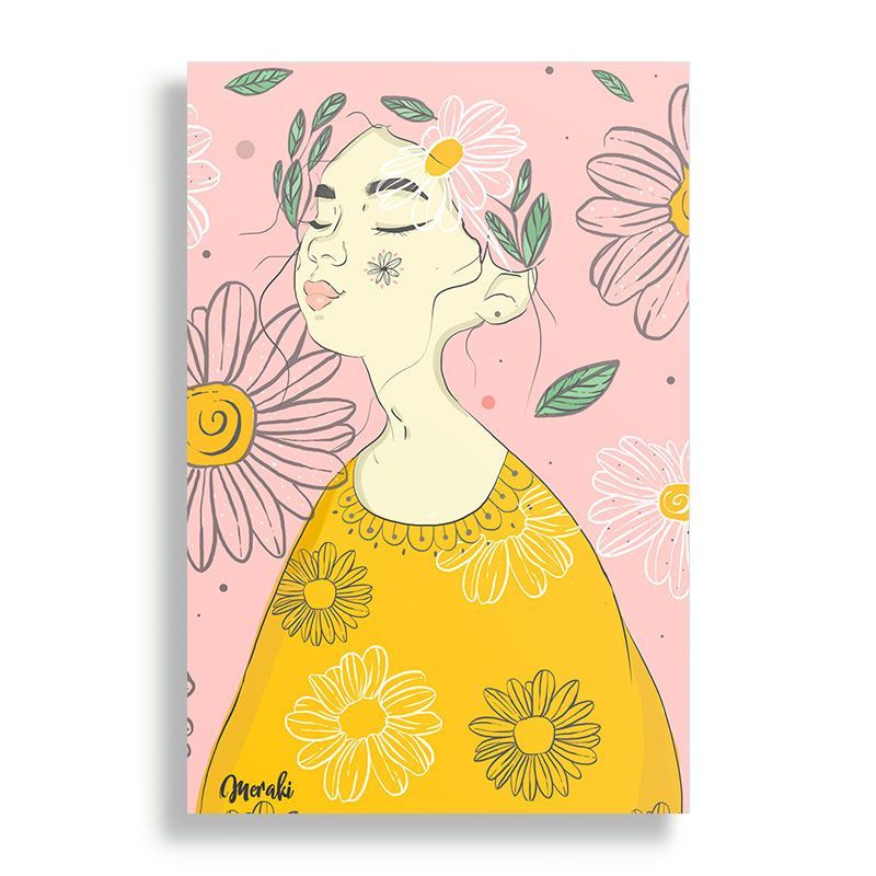 KUSTOMIT - Cuadro Decorativo Aluminio 20x30 - Florecer