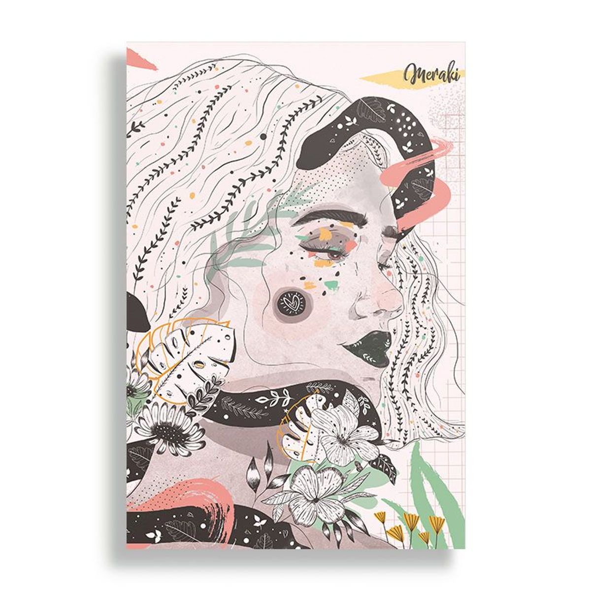 KUSTOMIT - Cuadro Decorativo Aluminio 20x30 - Identidad Natural