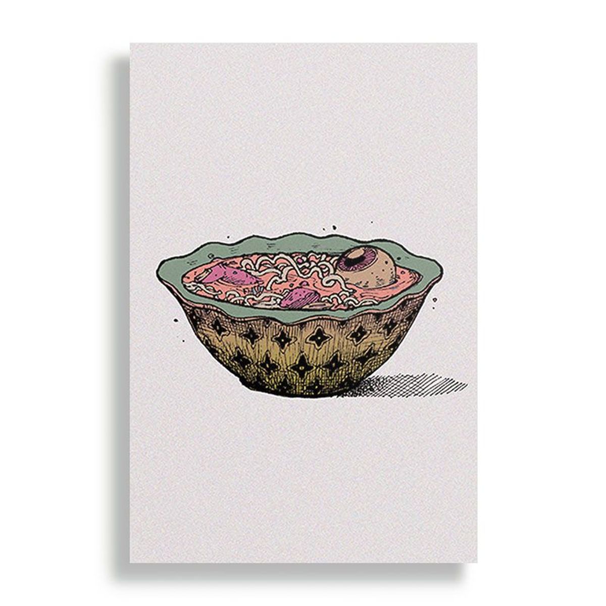 KUSTOMIT - Cuadro Decorativo Aluminio 20x30 - Creepy Soup