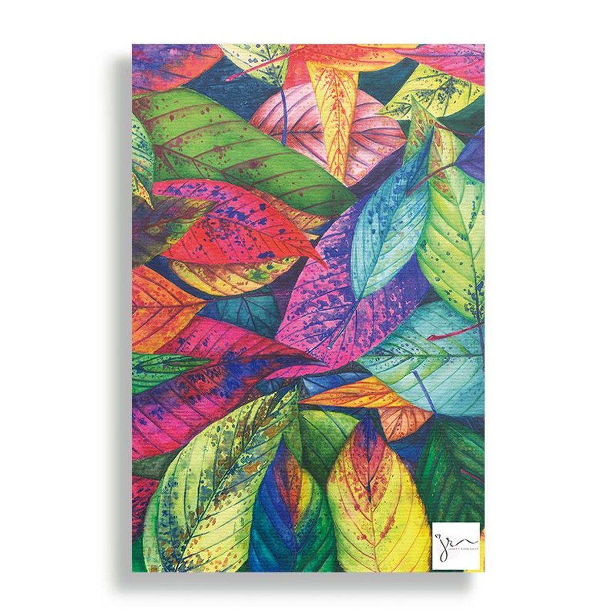 KUSTOMIT - Cuadro Decorativo Aluminio 20x30 - Hojas