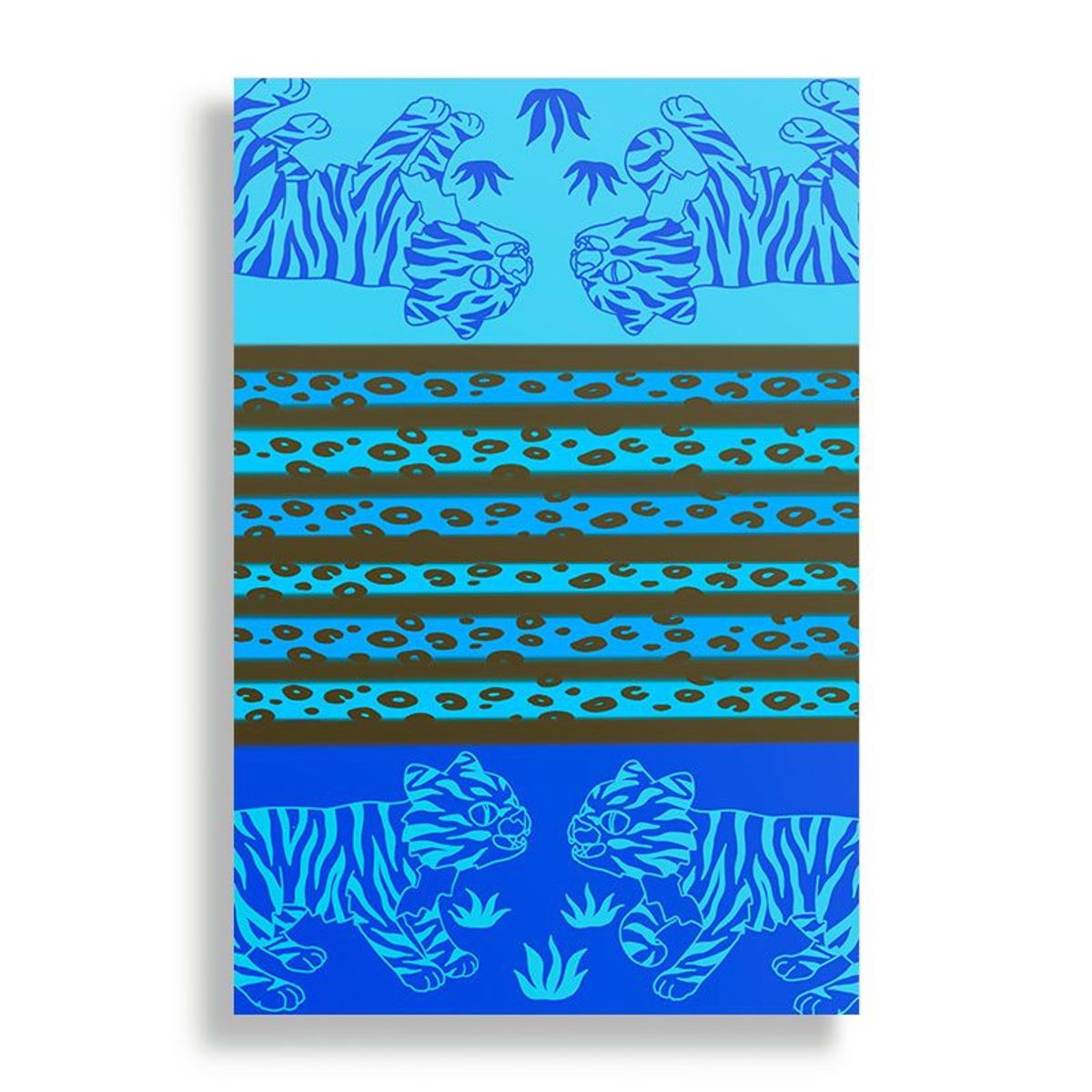 KUSTOMIT - Cuadro Decorativo Aluminio 20x30 - Homenaje frazada