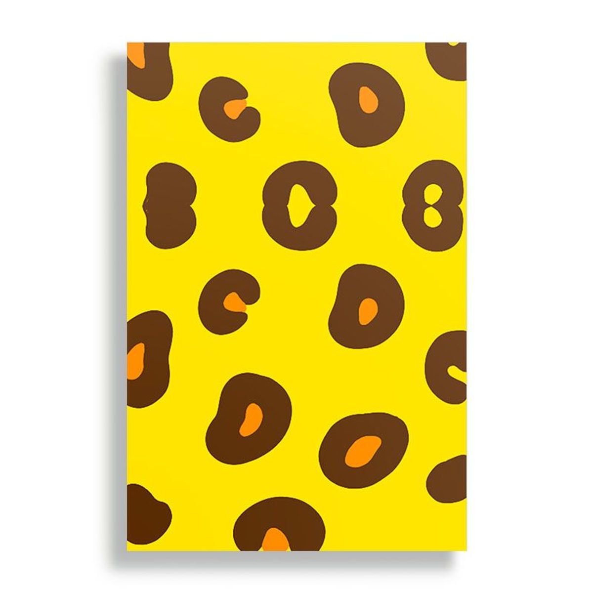 KUSTOMIT - Cuadro Decorativo Aluminio 20x30 - Yeti