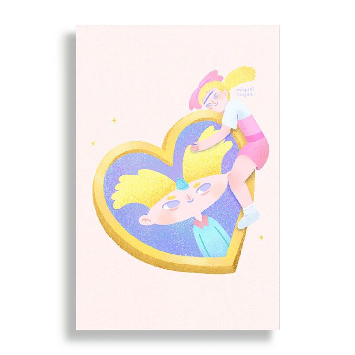 KUSTOMIT - Cuadro Decorativo Aluminio 20x30 - Helga