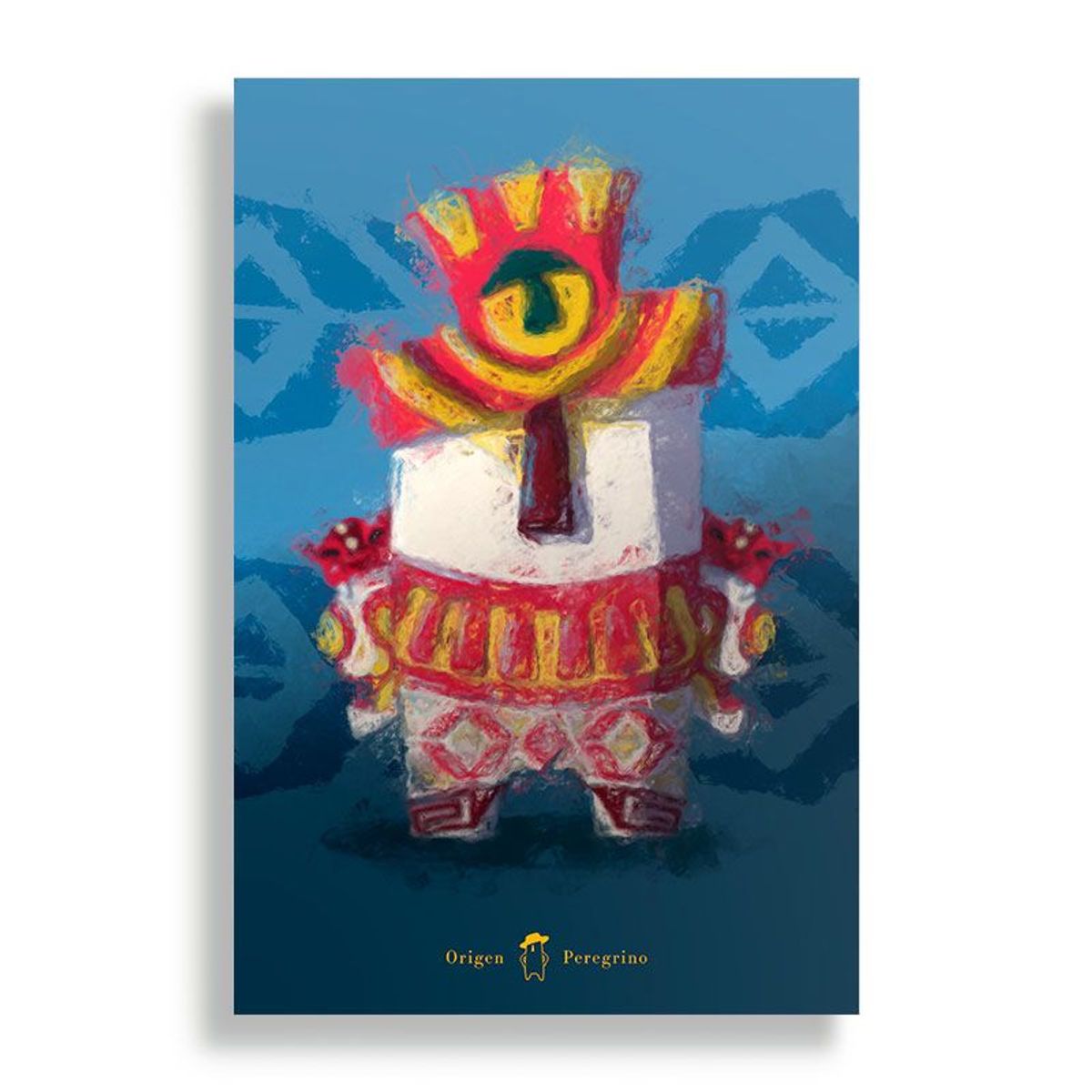 KUSTOMIT - Cuadro Decorativo Aluminio 20x30 - Tama Chachapoyas