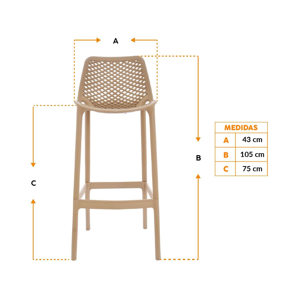 BONNO - Banco Para Bar Berlin Arena Bonno