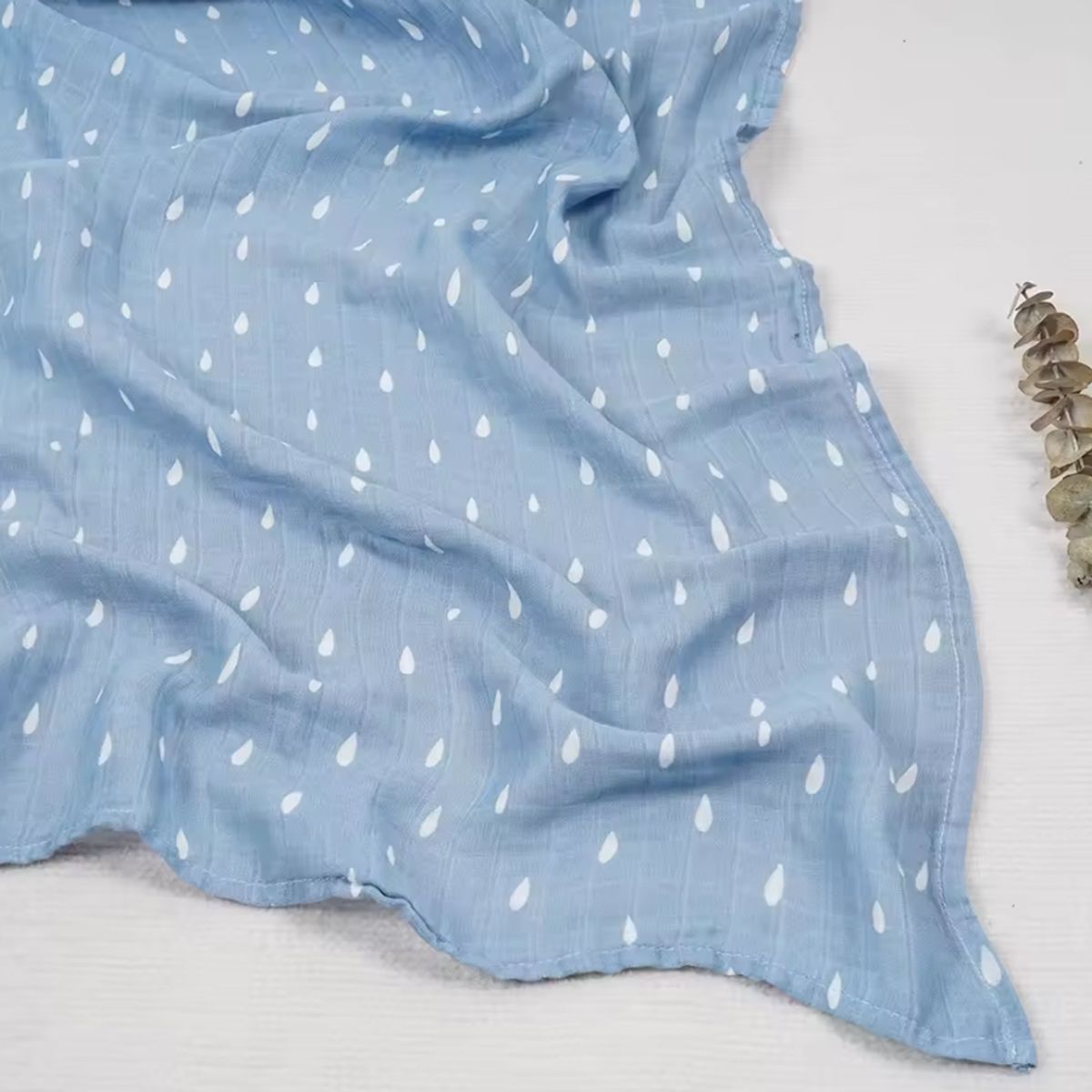 GENERICO - Manta de Muselina Suave para Bebé Bambú y Algodón