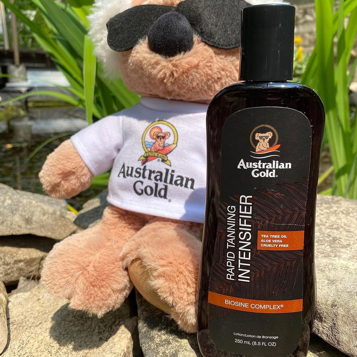 AUSTRALIAN GOLD - Australian Gold Loción intensificadora de bronceado rápido Con aceite de árbol de té y aloe