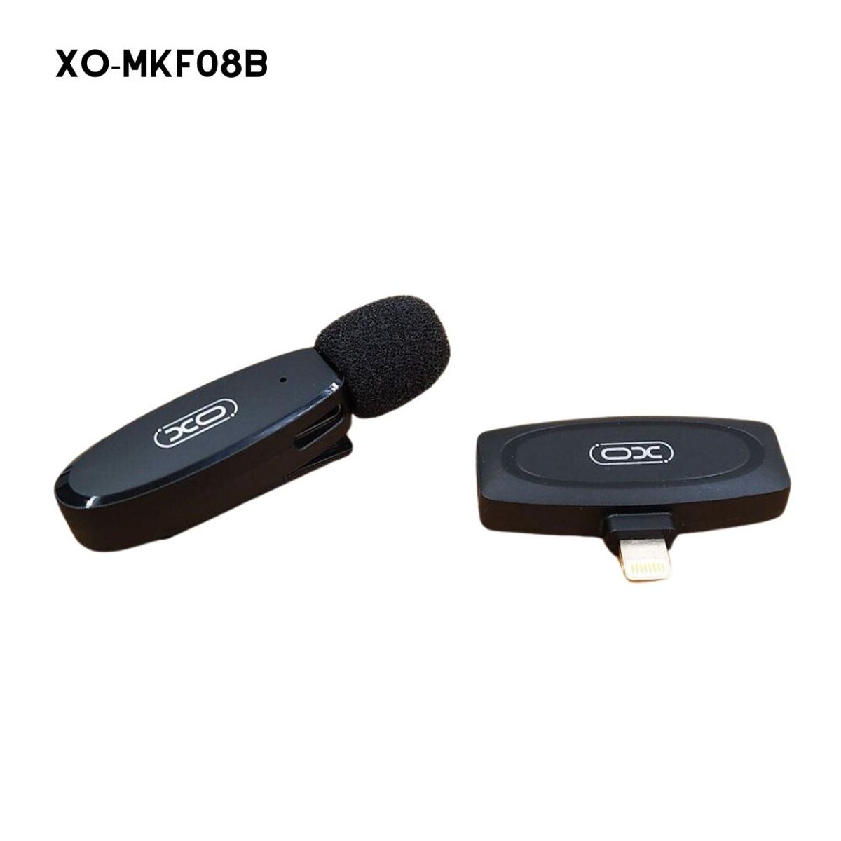XO - XO-MKF08B Micrófono Wireless con Entrada Lightning AI Noise Reduction