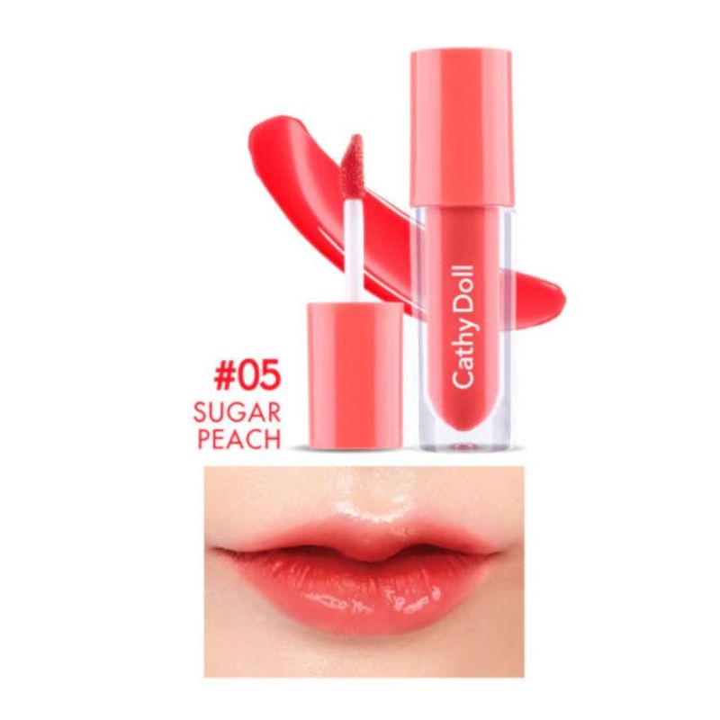 CATHY DOLL - CATHY DOLL GLOW GEL TINT 2.4G COLOR 05 SUGAR PEACH