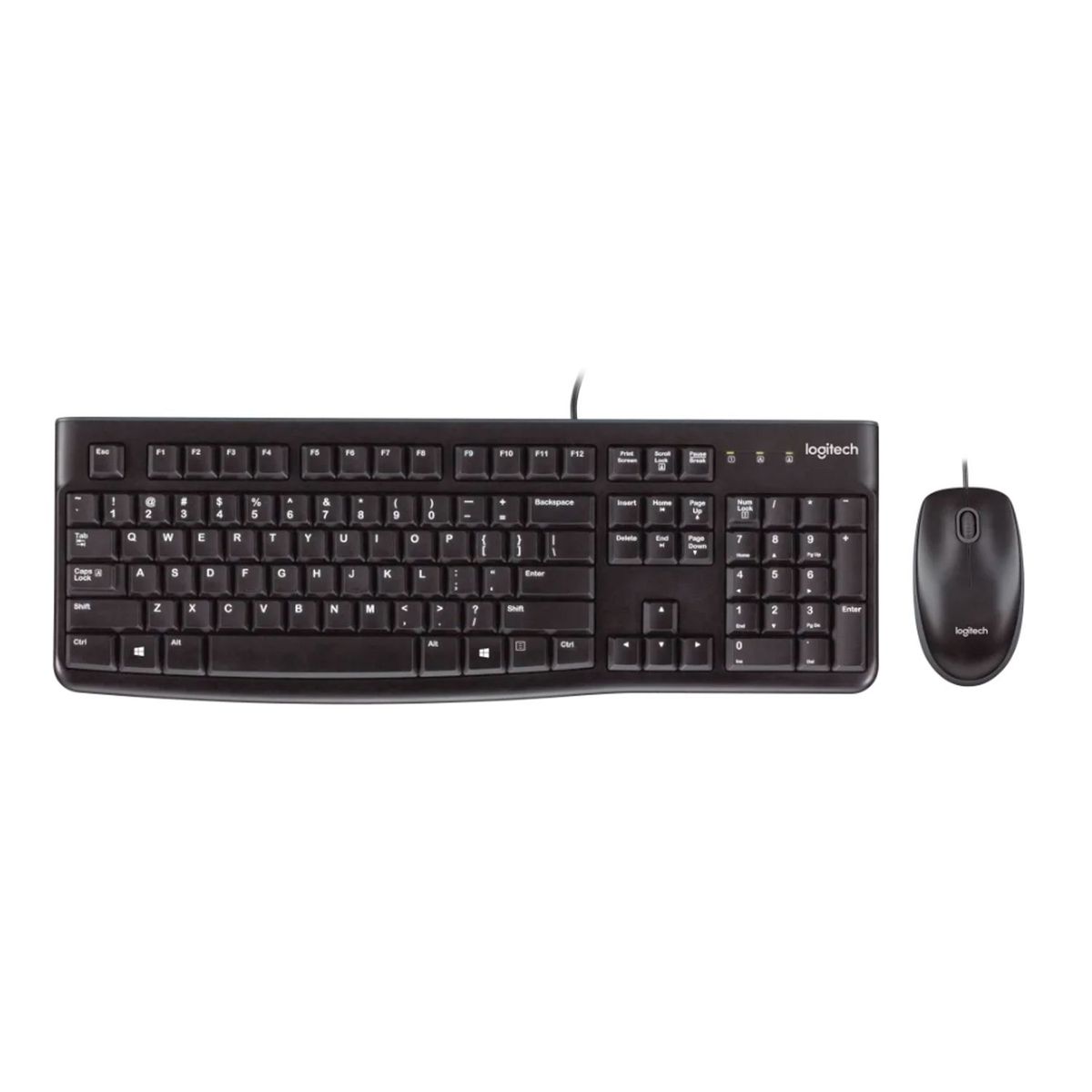 LOGITECH - KIT TECLADO Y MOUSE LOGITECH MK120 USB P/N: 920-004428