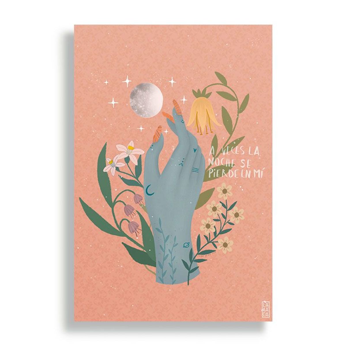 KUSTOMIT - Cuadro Decorativo Aluminio 20x30 - La Noche