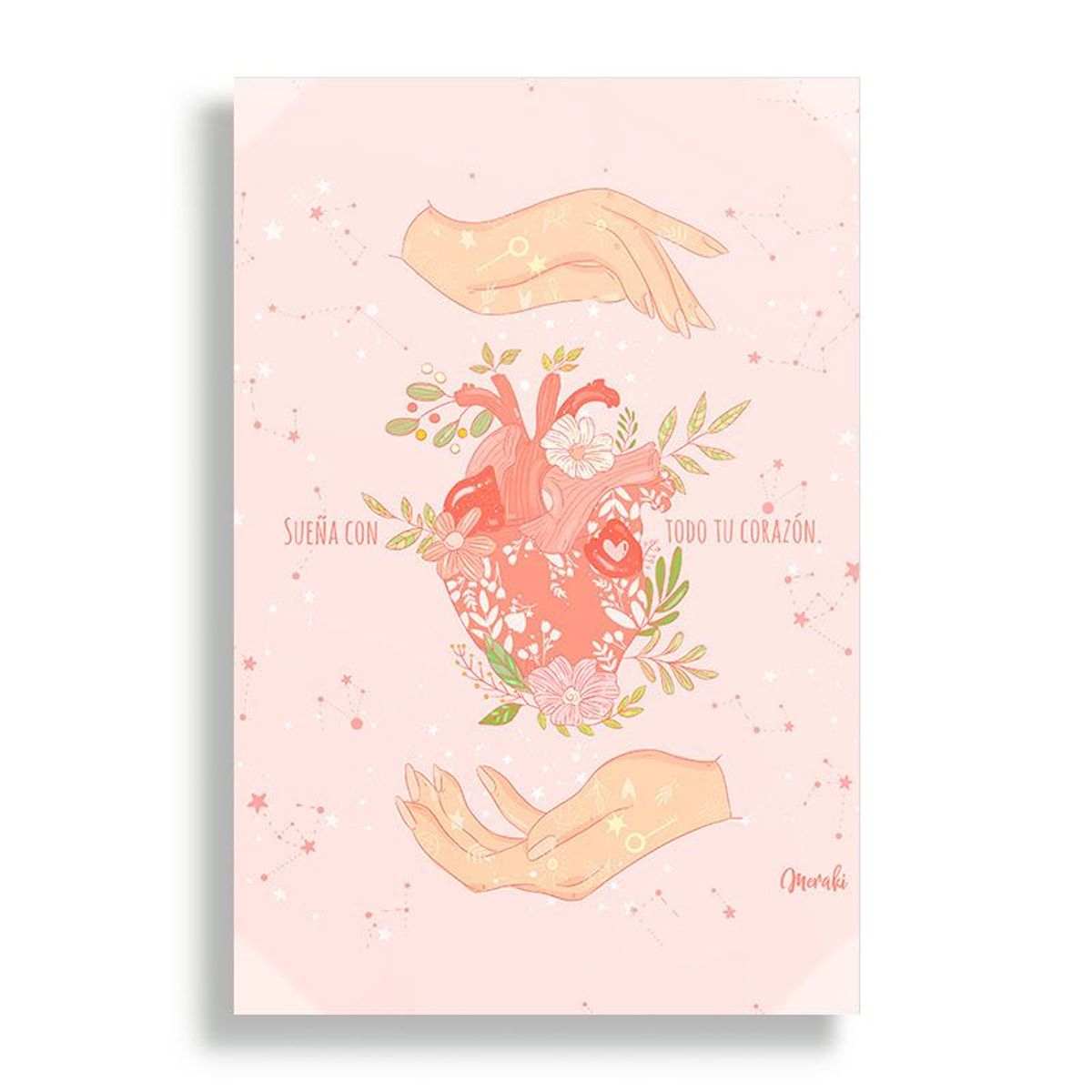 KUSTOMIT - Cuadro Decorativo Aluminio 20x30 - Dreams