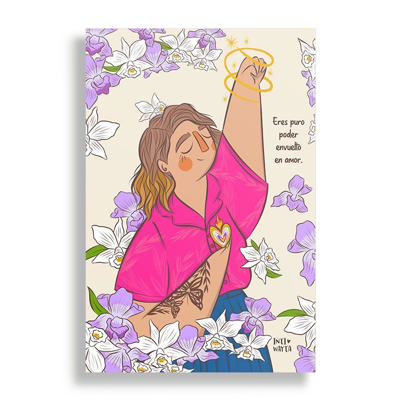 KUSTOMIT - Cuadro Decorativo Aluminio 20x30 - Marzo