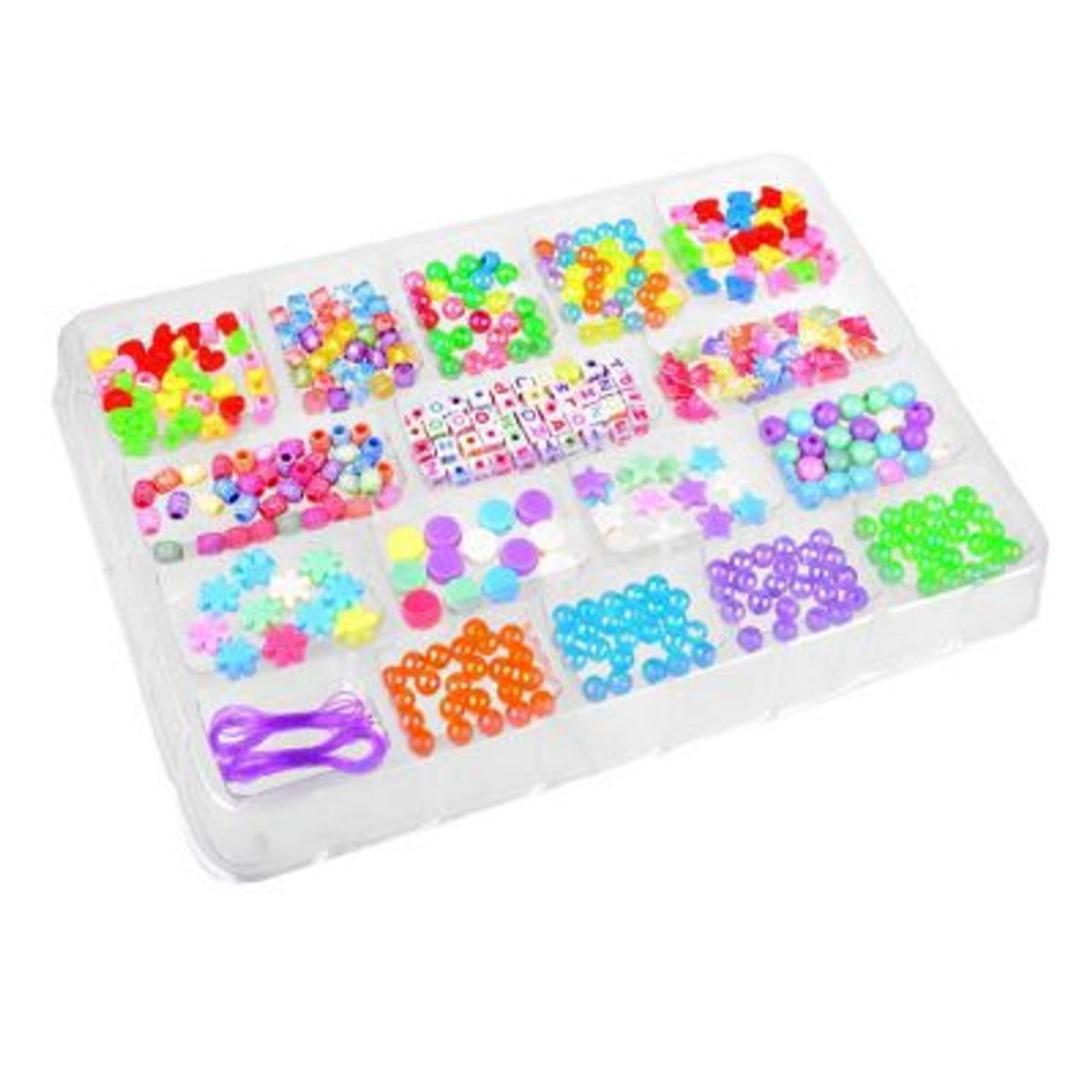 GENERICO - Set de Cuentas para hacer Pulseras