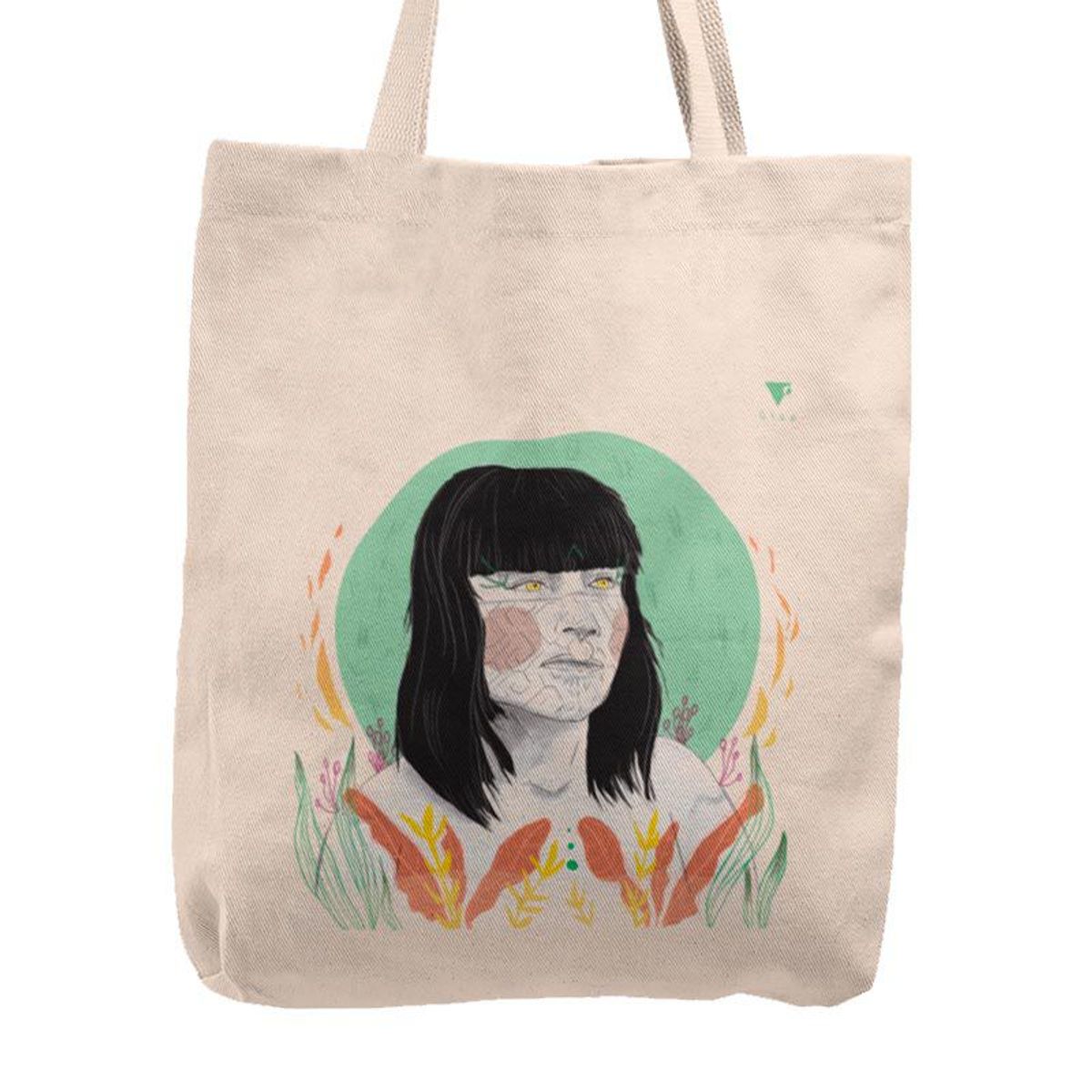 KUSTOMIT - Bolso Tela Tote Bag Cartera Playa - Magia vida y belleza