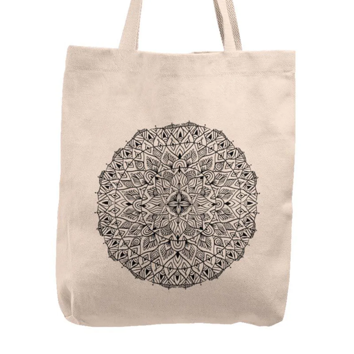 KUSTOMIT - Bolso Tela Tote Bag Cartera Playa - Nalamandala